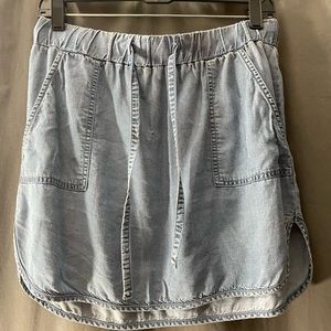 Chambray skirt